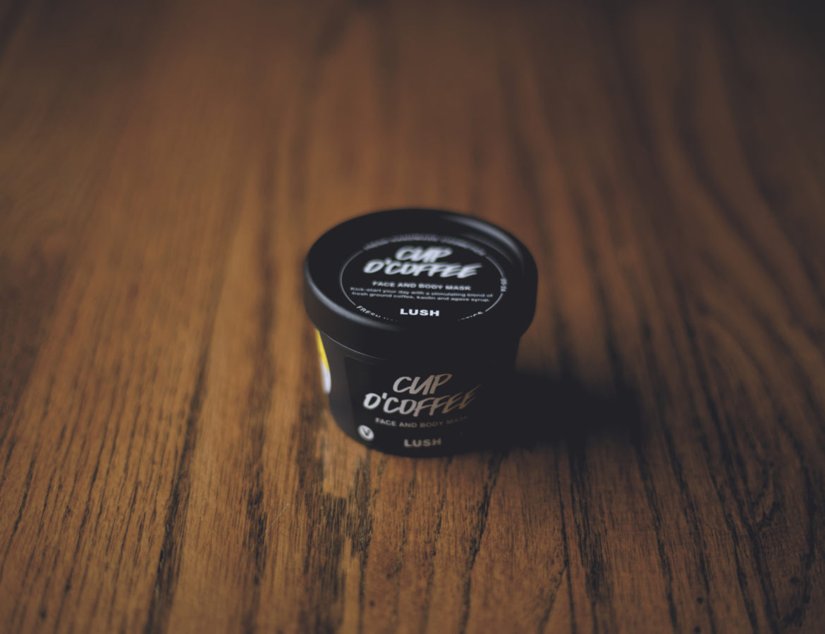 cup o’ coffee face and body mask by lush