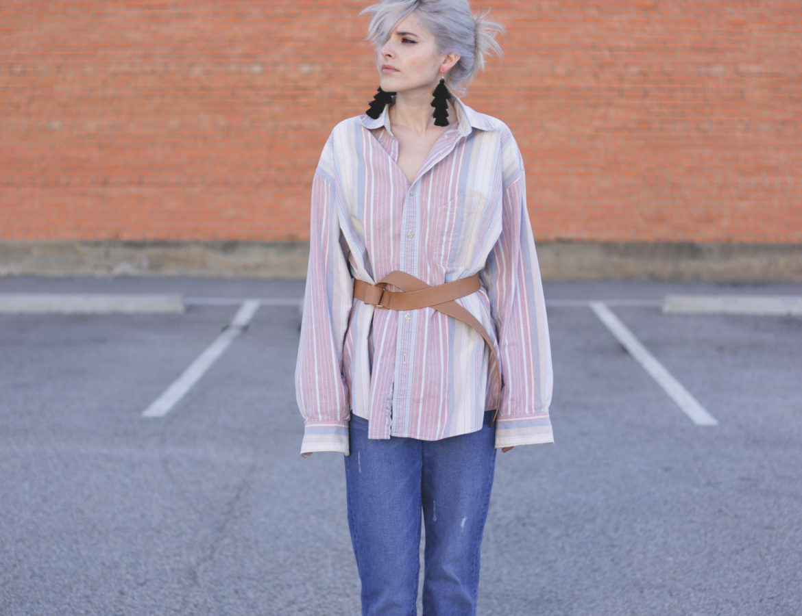 Thrifted Look